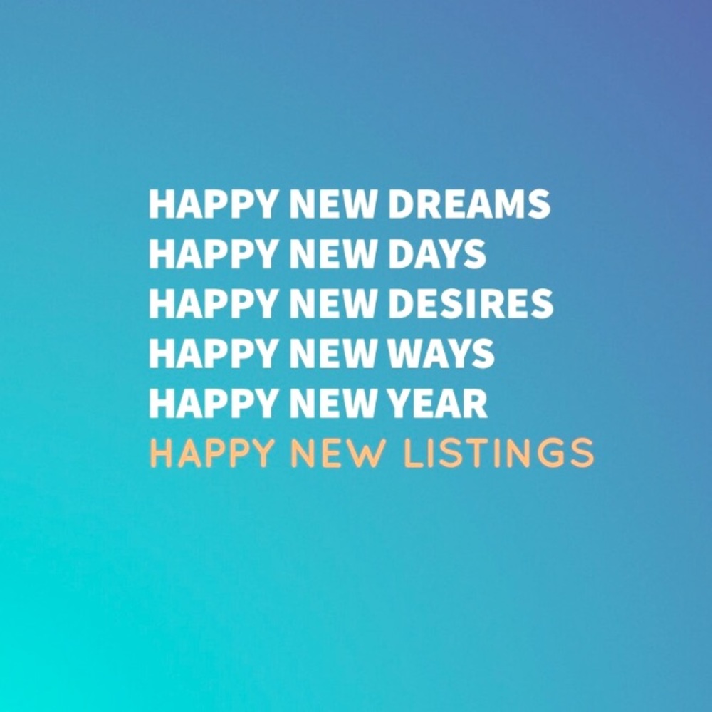 Happy New Year! Happy Shopping!